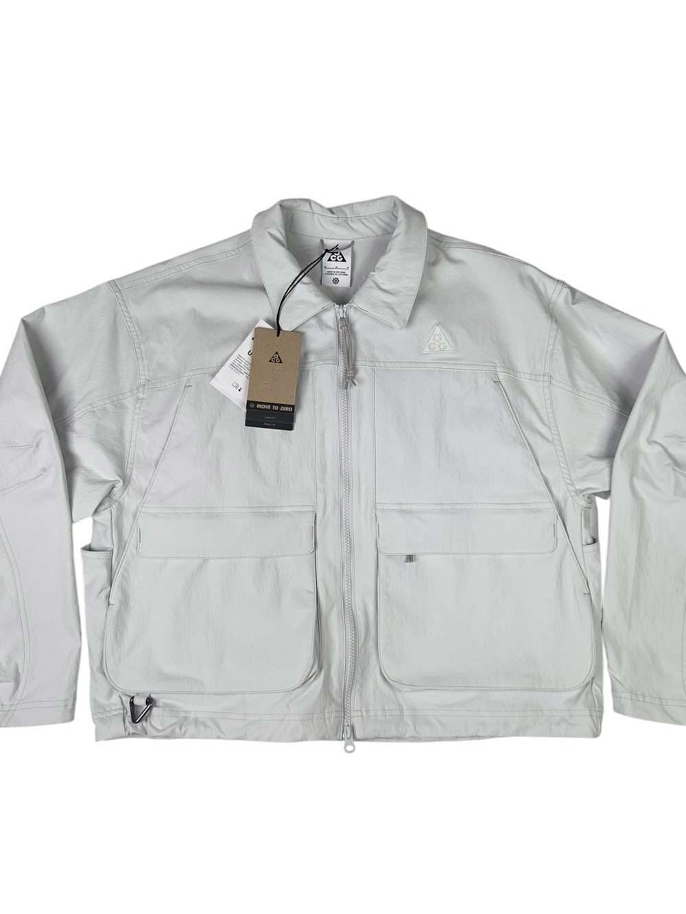 Nike ACG Smith Summit Womens M UV-Resistant Jacket Fits Mens S Cropped Oversized